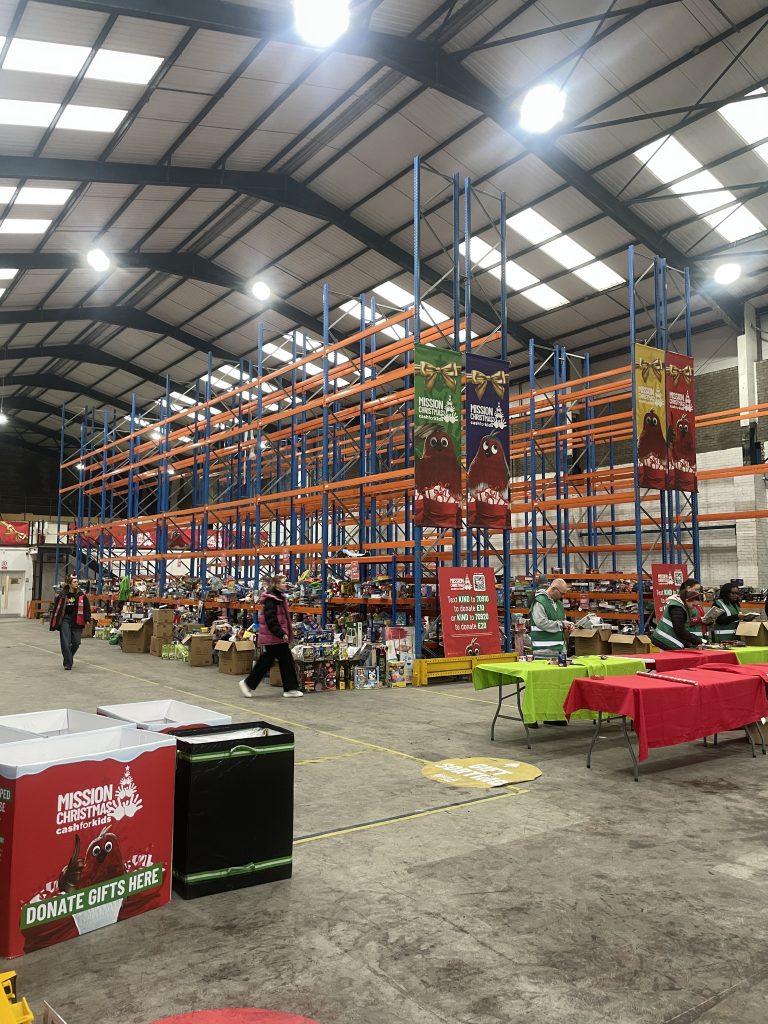 Cash for Kids Mission Christmas HQ