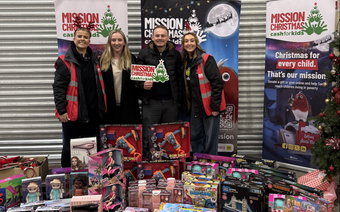 Property Developer Show Community Raises £600 for Cash for Kids Mission Christmas